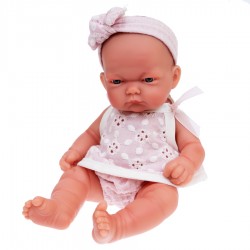 4079 Кукла пупс Жасмин в розовом, 26 см, виниловая