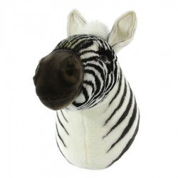 7139 Декоративная игрушка Голова зебры, 33 см