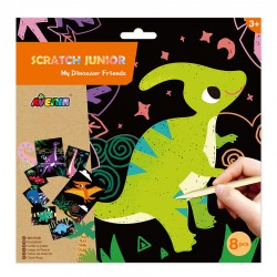 CH1675 Цветная гравюра для малышей: Динозавры