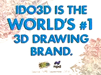 Бренд iDO3D признан брендом №1 среди производителей 3D ручек!
