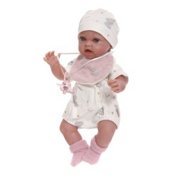 17195 Кукла шарнирная Ребека в пижаме, 29 см, м/н