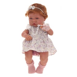 50150 Кукла пупс Амалия в темно-розовом, 42 см, винил