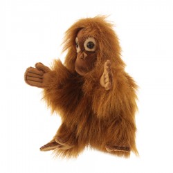 4038 Обезьяна орангутан (игрушка на руку), 25 см