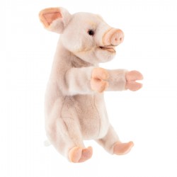 7339 Свинья поросёнок (игрушка на руку), 25 см